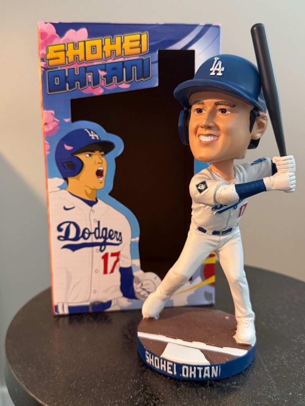 Shohei Ohtani Dodgers Anime Bobblehead SGA Rare Collector Box MLB